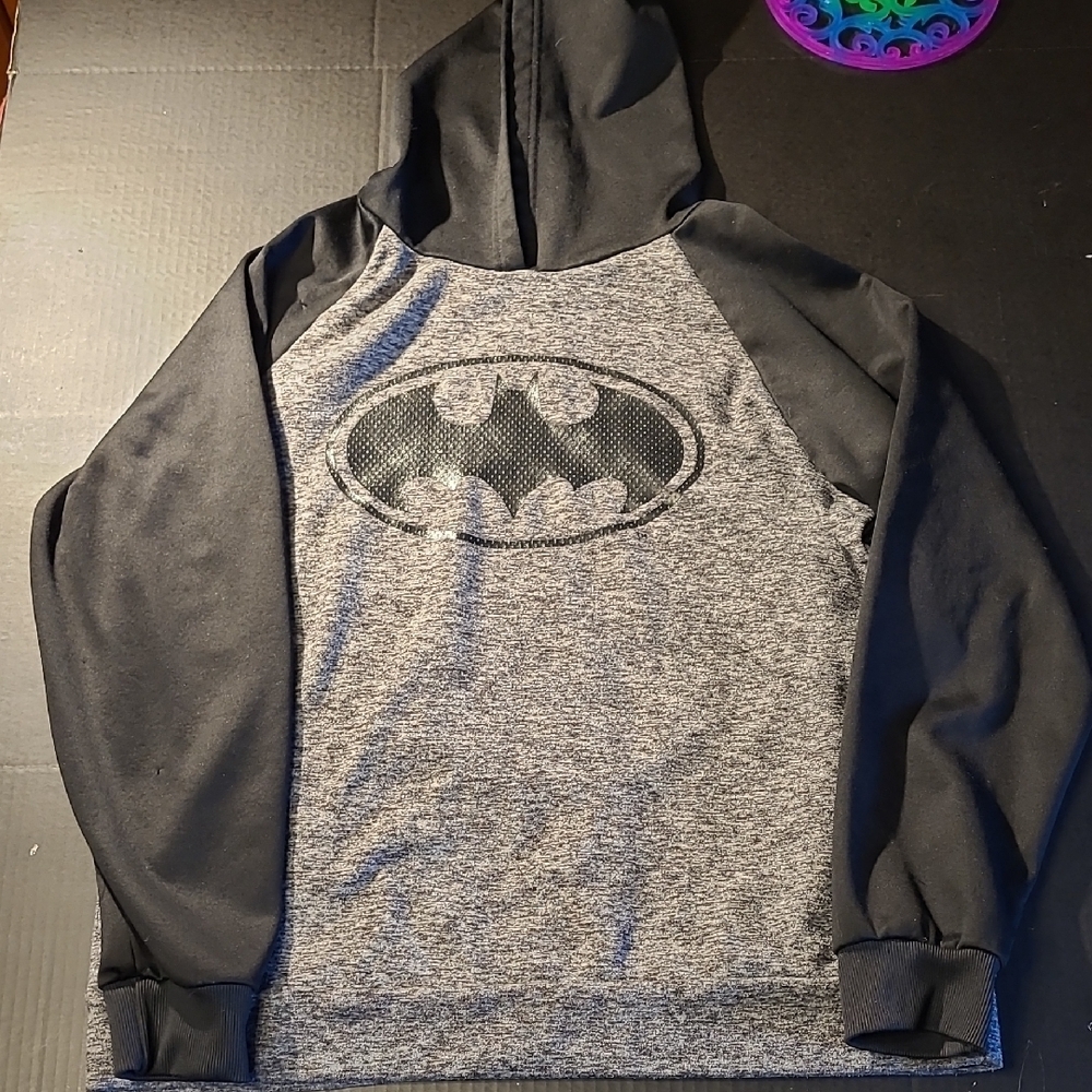 Batman Gray and Black M4nd Size L Hoodie
